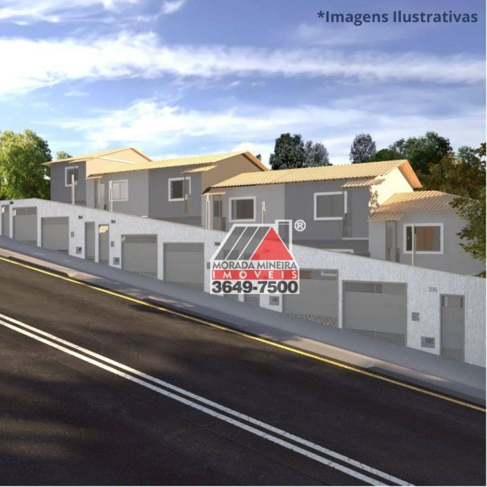Casa com 2 dormitórios à venda, 65 m² por R$ 323.000,00 - Novo Centro - Santa Luzia/MG