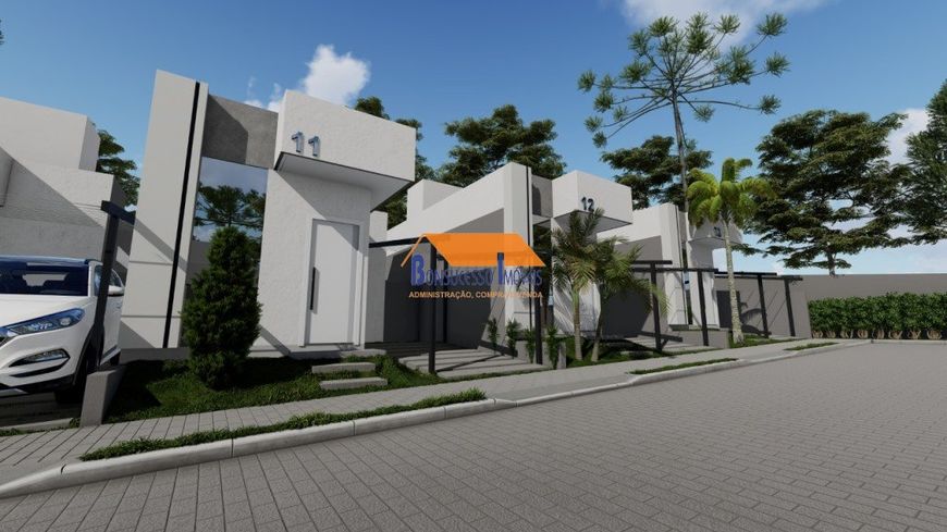 casa edificada em condominio fechado com 3 quartos no Bairro Chacara Del Rey, Santa Luzia/MG