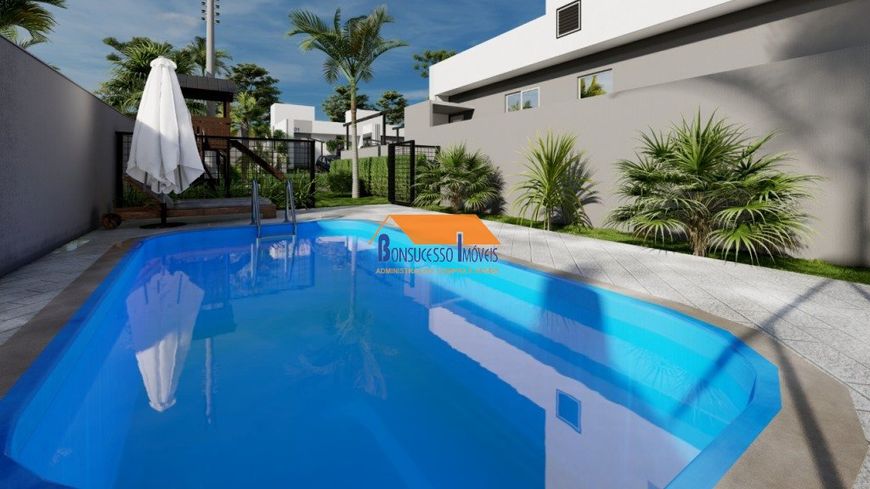casa edificada em condominio fechado com 3 quartos no Bairro Chacara Del Rey, Santa Luzia/MG