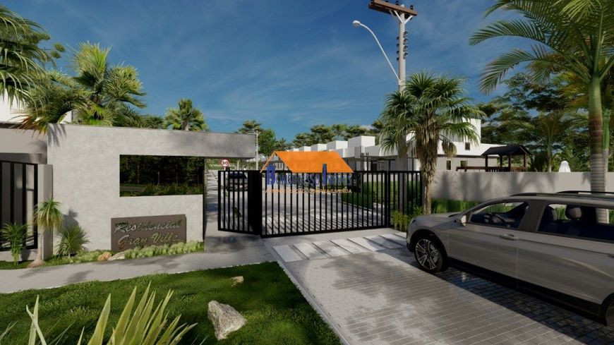 casa edificada em condominio fechado com 3 quartos no Bairro Chacara Del Rey, Santa Luzia/MG