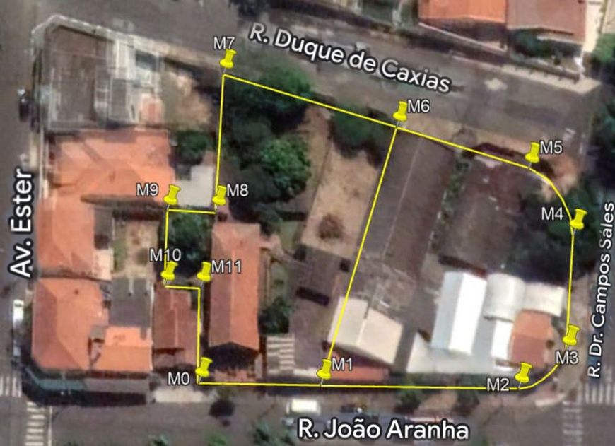 Imóvel NOBRE no centro Cosmópolis-SP. Coml/Resid. de 2.679,13m². OPORTUNIDADE.