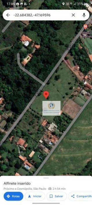 Terreno à venda, 5070 m² por R$ 740.000 - Chácaras Jardim Replan - Cosmópolis/SP