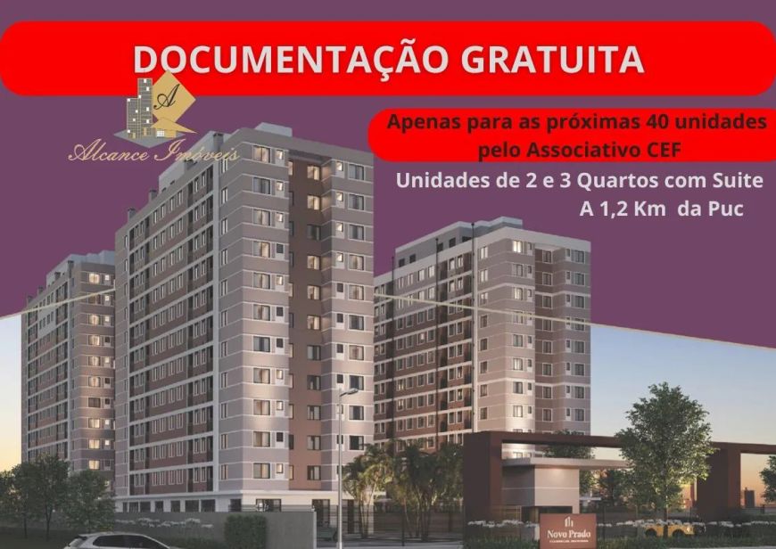 Apartamento para Venda em Curitiba, Prado Velho, 3 dormitórios, 1 suíte, 2 banheiros, 1 vaga