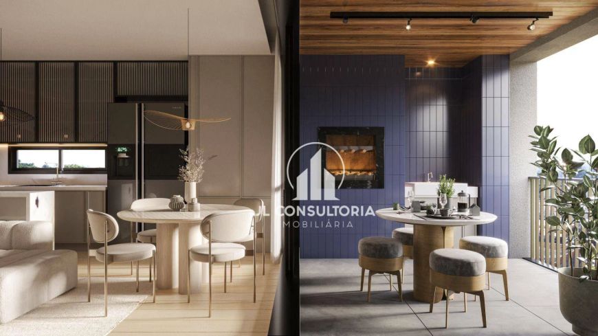 Apartamento à venda, 90 m² por R$ 908.718,62 - Portão - Curitiba/PR