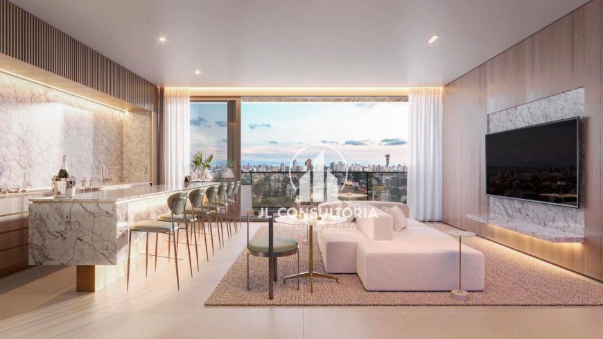 Apartamento à venda, 147 m² por R$ 2.012.927,67 - Mercês - Curitiba/PR