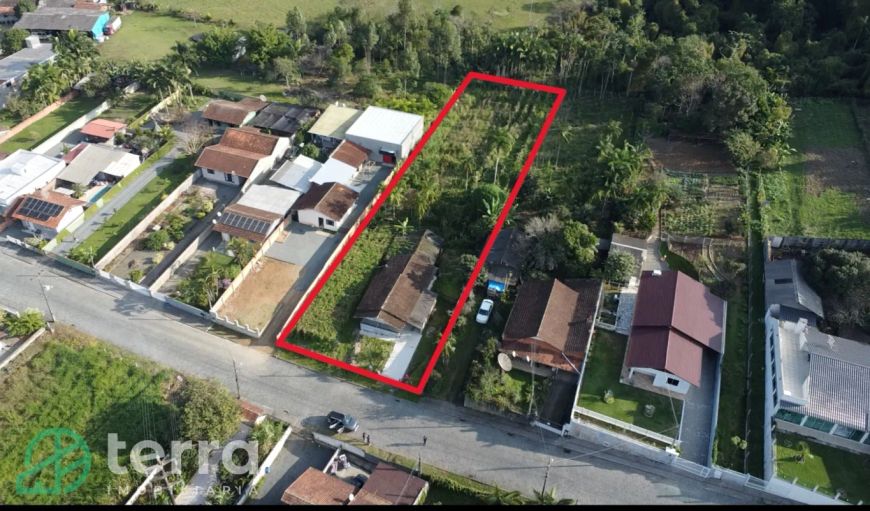 Terreno com 2338,82m² Bairro Ribeirão das Pedras Indaial/SC