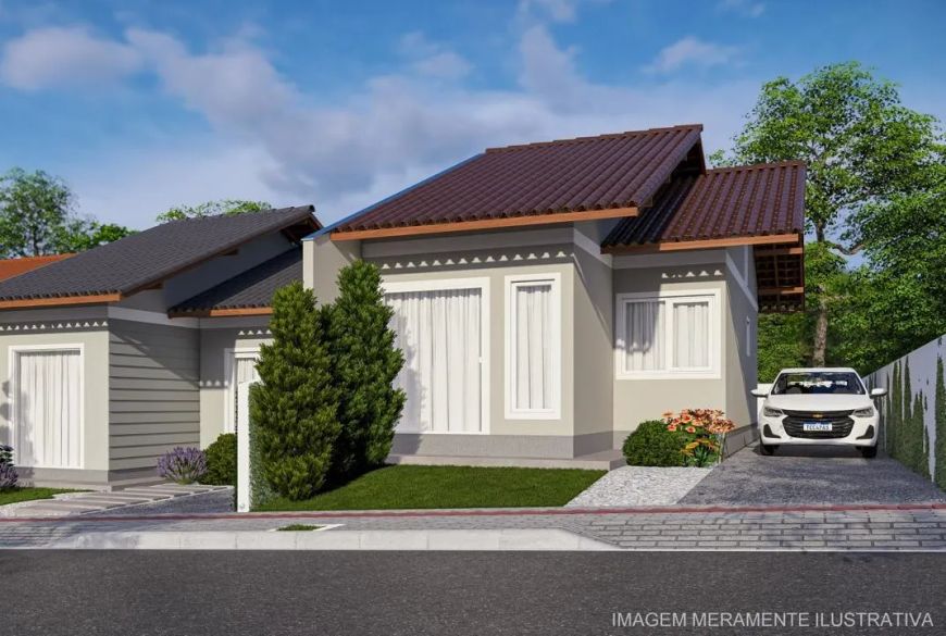 Vendo Casa Plana, 02 Quartos - Cidade de Indaial