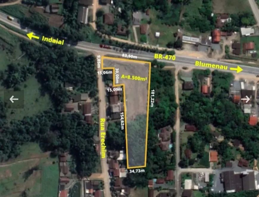 Terreno ZC1 em Indaial