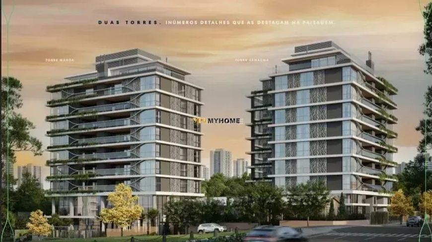 Apartamento com 3 dormitórios à venda, 203 m² - Mercês - Curitiba/PR - AP6268