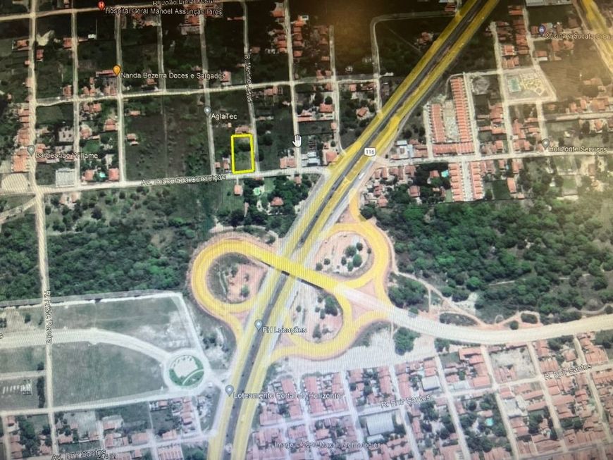 Terreno à venda, 2475 m² por R$ 420.750,00 - Distrito Industrial - Horizonte/CE