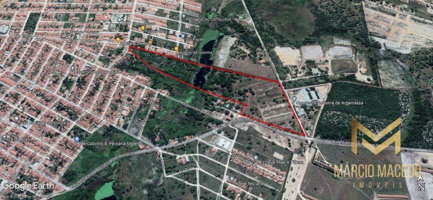 Terreno à venda, 126859 m² por R$ 5.074.390,00 - São José - Horizonte/CE
