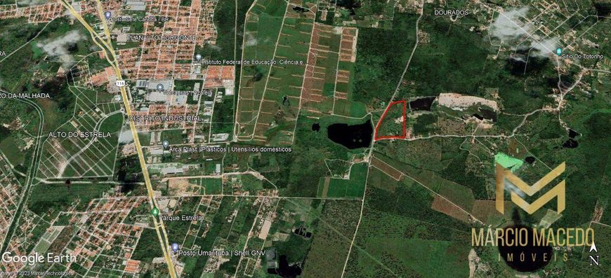 Terreno à venda, 100000 m² por R$ 2.000.000,00 - Dourado - Horizonte/CE