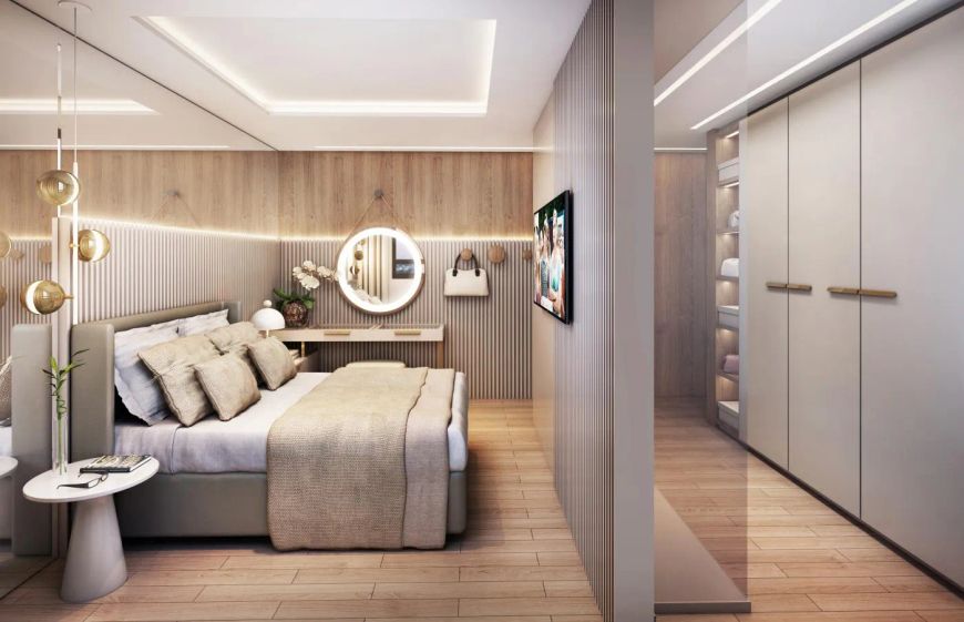 Apartamento novo no Cristo Rei em Curitiba.2 e 3 dormitorios