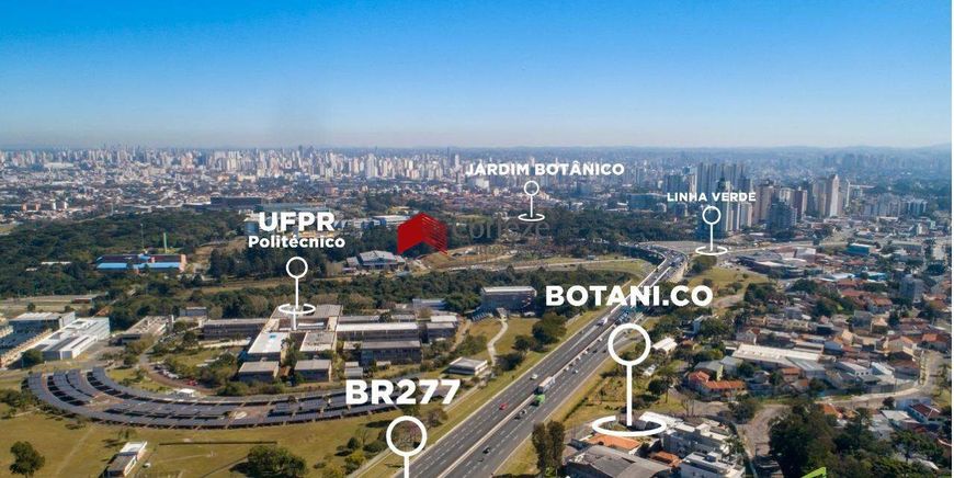 Studio com 29,56m² 1 quarto, à venda, no bairro Cajuru em Curitiba