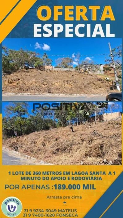 EXCELENTE LOTE EM LAGOA SANTA!!