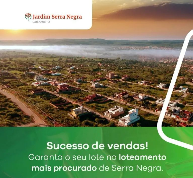 GC – VENDO LOTEAMENTO / 240m² / LOTEAMENTO SERRA NEGRA / BEZERROS
