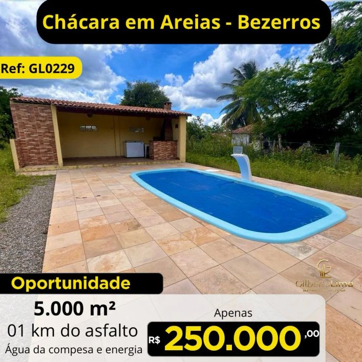 Chácara em Areias - Bezerros