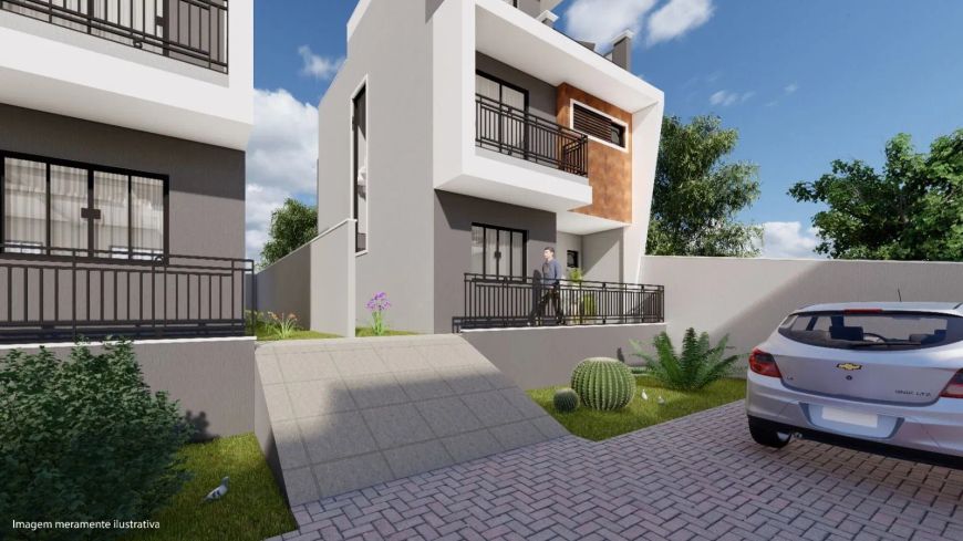 Sobrado com 4 dormitórios à venda, 122 m por R 749.000,00 - Uberaba - Curitiba PR
