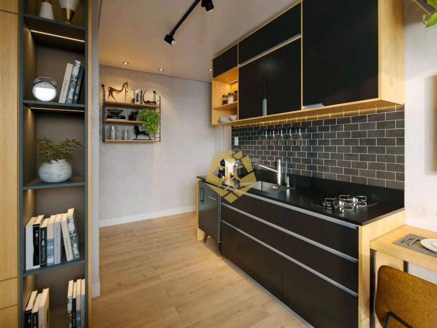 Studio com 1 dormitório à venda, 23 m² por R$ 255.000,00 - Cristo Rei - Curitiba/PR