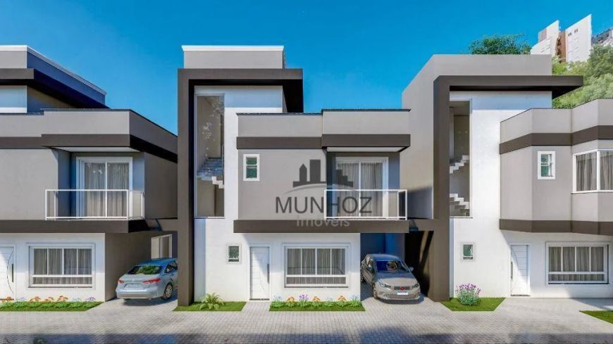 Sobrado com 3 dormitórios à venda, 120 m² por R$ 749.000,00 - Portão - Curitiba/PR