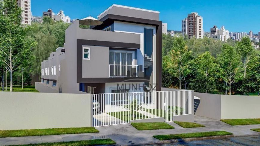 Sobrado com 3 dormitórios à venda, 120 m² por R$ 749.000,00 - Portão - Curitiba/PR