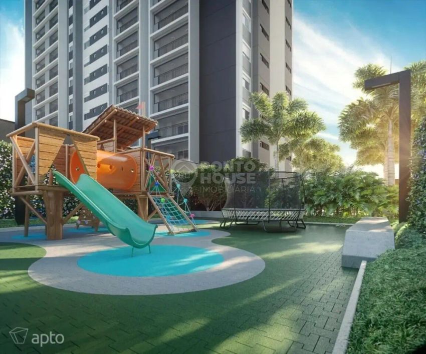 Apartamento a venda de 71m² com 2 suítes próximo à estação Santos-imigrantes