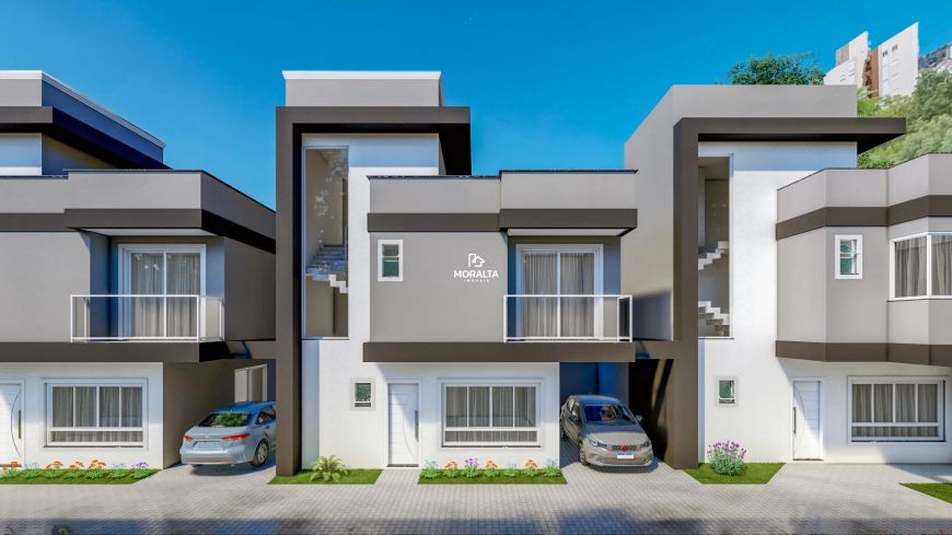 Sobrado Triplex com 03 Quartos, Sendo 01 Suíte no Bairro Portão