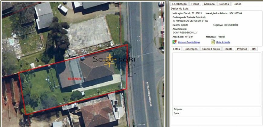 Terreno para Venda em Xaxim Curitiba-PR