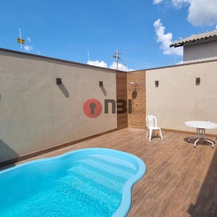 vende-se casa em mirassol de 2 dormitorios com piscina e area gourmet