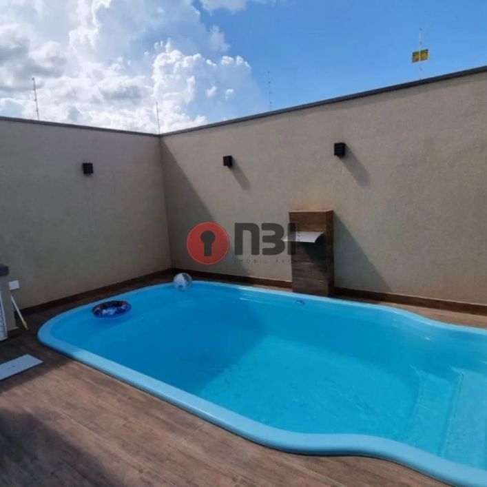 vende-se casa em mirassol de 2 dormitorios com piscina e area gourmet