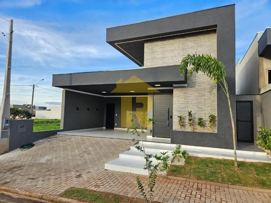 Casa em condomínio à venda em Mirassol-SP: 3 quartos, 3 suítes, 3 salas, 5 banheiros, 4 vagas de gar