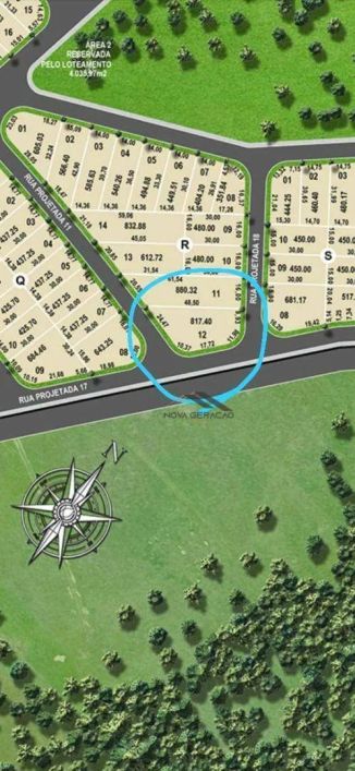 Terreno à venda, 817 m² por R$ 1.100.000 - Golden Park - Mirassol/SP