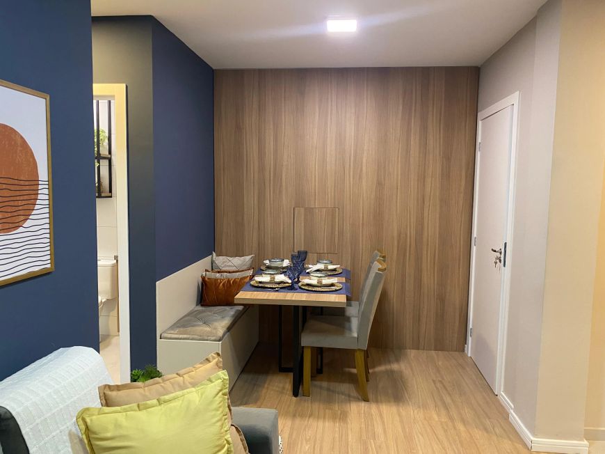 Apartamento a venda com 2 quartos de 45m² em Curitiba-PR