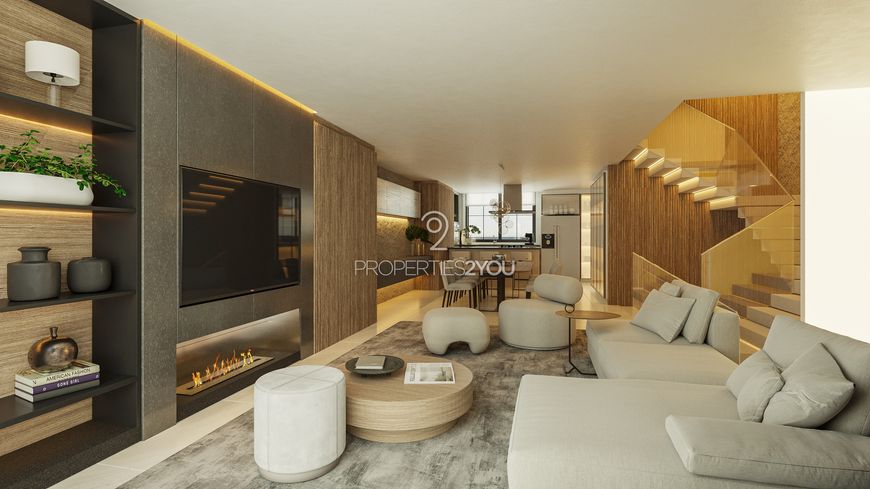 Casa em estilo Townhouse com 293m² e 4 suítes em Santa Felicidade