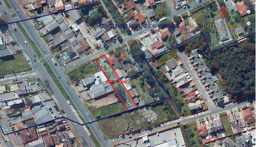 Oportunidade, terreno ZR4, à venda, 1380 m² por R$ 1.757.000 - Uberaba - Curitiba/PR