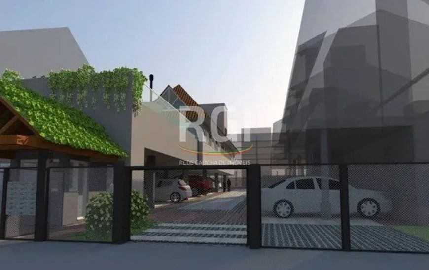 Lançamento: condomínio fechado de 17 casas no bairro tristeza, Área total de186,59m² com 4 dormitóri