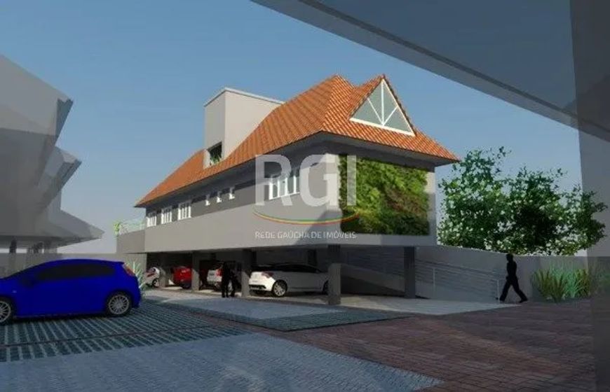 Lançamento: condomínio fechado de 17 casas no bairro tristeza, Área total de186,59m² com 4 dormitóri