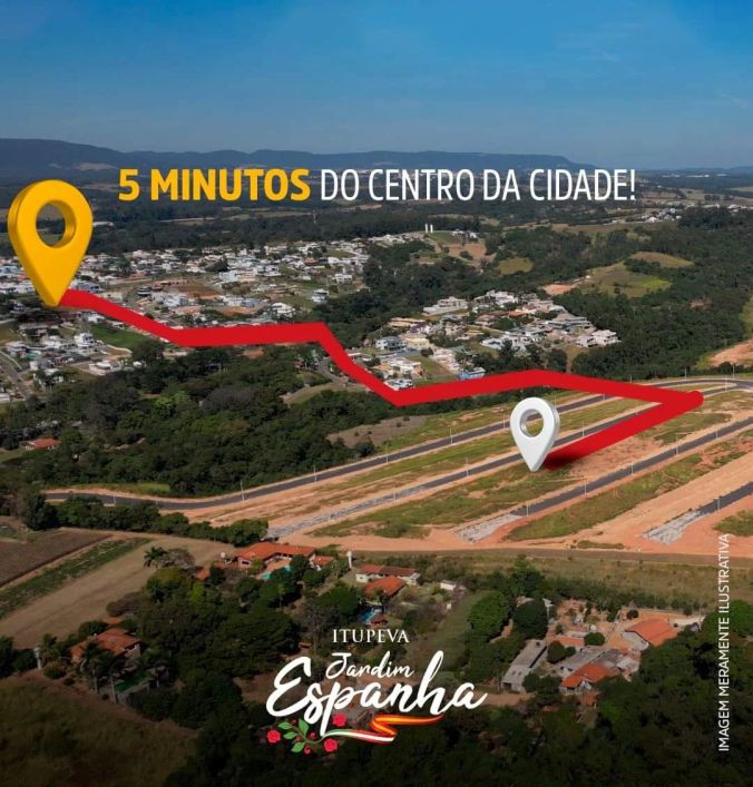 Próximo ao CENTRO | Lotes a partir de 250m² em ITUPEVA| Pagto Facilitado |Bairro Planejado