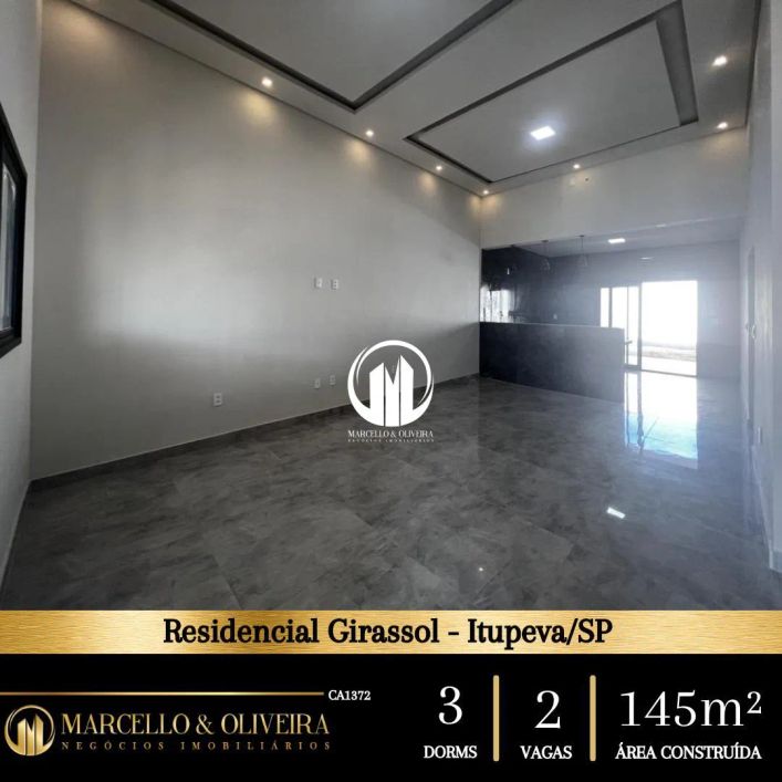 Casa à venda em Itupeva - Residencial Girassol Ref.:CA1372
