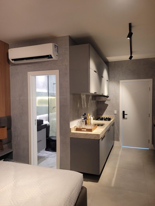 Apartamento Loft/ Studio 1/4 Prox a Doca com Vista para Baia pag em 48x em Umarizal - Belém - PA