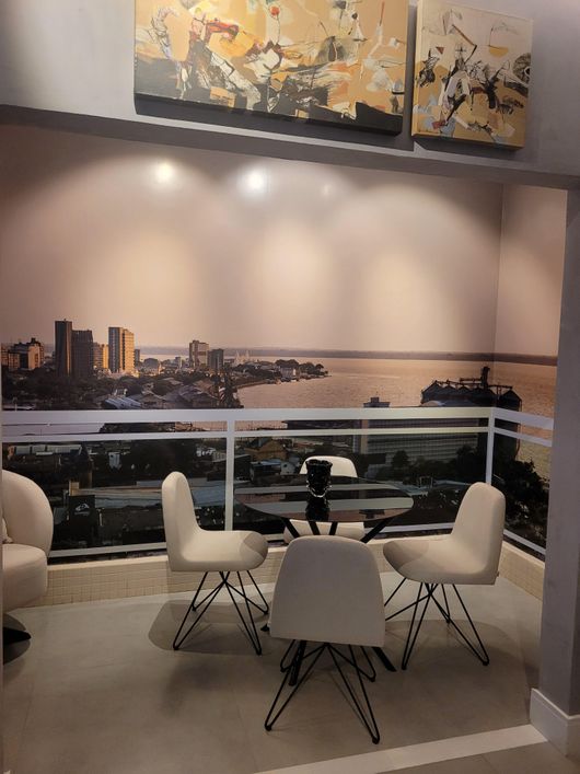 Apartamento Loft/ Studio 1/4 Prox a Doca com Vista para Baia pag em 48x em Umarizal - Belém - PA