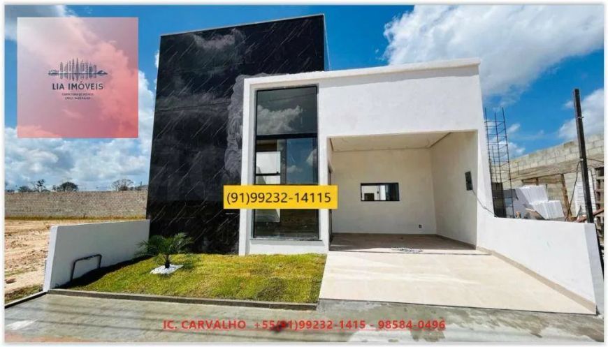 C,asa no Bougainville, 130 m², 3/4 S/1 Suíte, 2 Vagas, Parque Verde, Belém-Pará