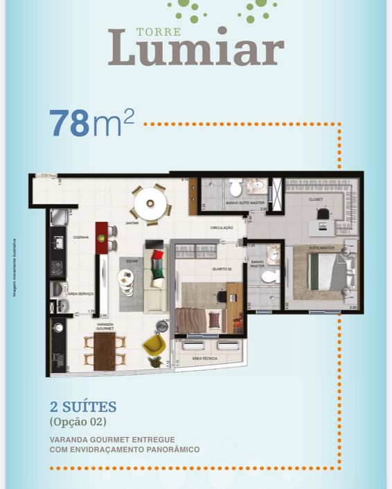 TORRE LUMIAR- 78 m/ 106m Lealmoreira