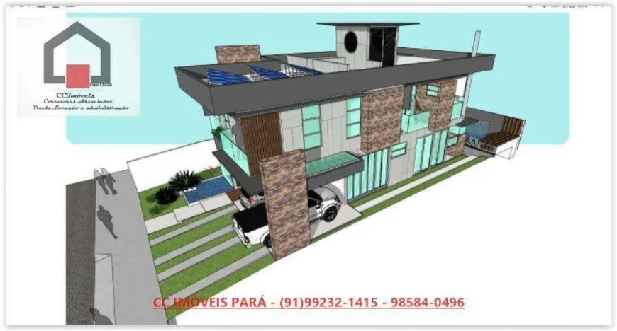 Casa com 4 dormitórios à venda, 270 m² por R$ 1.800.000,00 - Coqueiro - Belém/PA