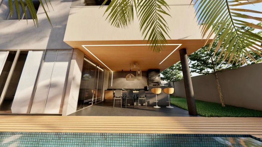 CASA NO JARDINS DO LAGO DE 4 SUÍTES, 280 METROS QUADRADOS E 5 BANHEIROS