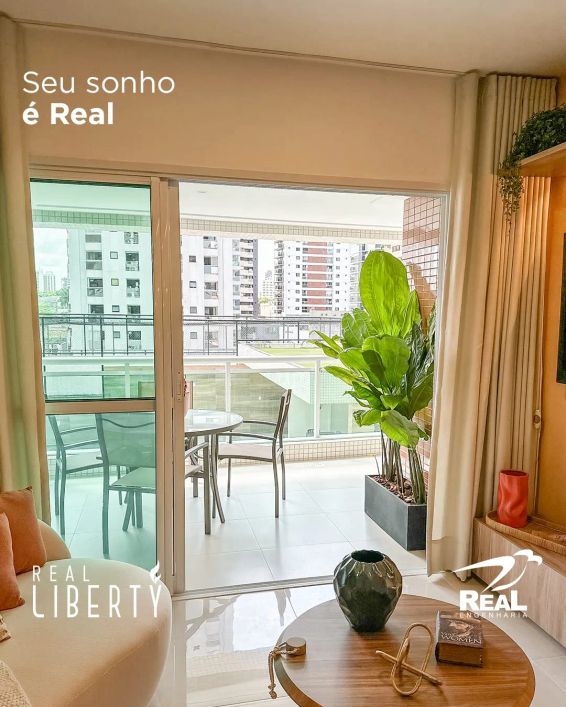 Apartamento para venda de 114 metros com 3 quartos no Edifício Real Liberty no Umarizal - Belém/PA