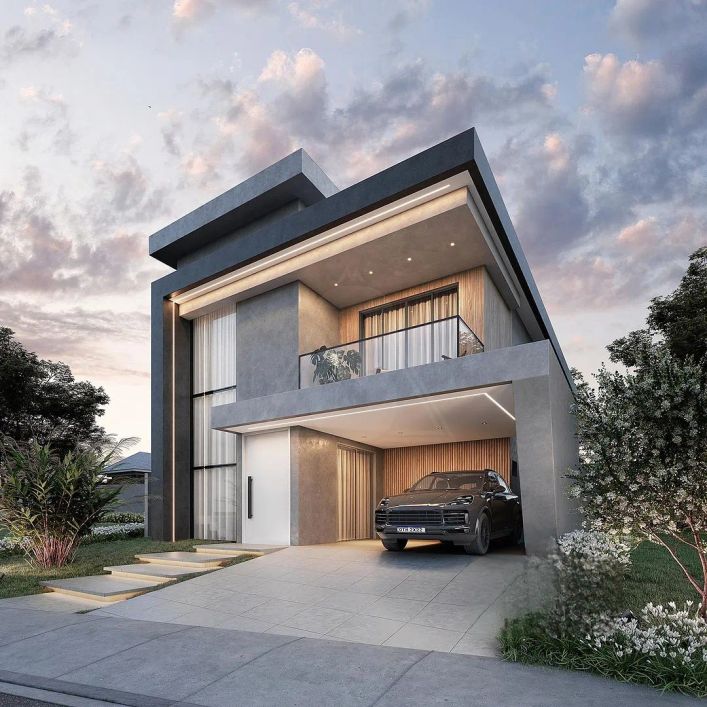 Jardins do Lago - Casa duplex com 4 suítes, área gourmet e Piscina