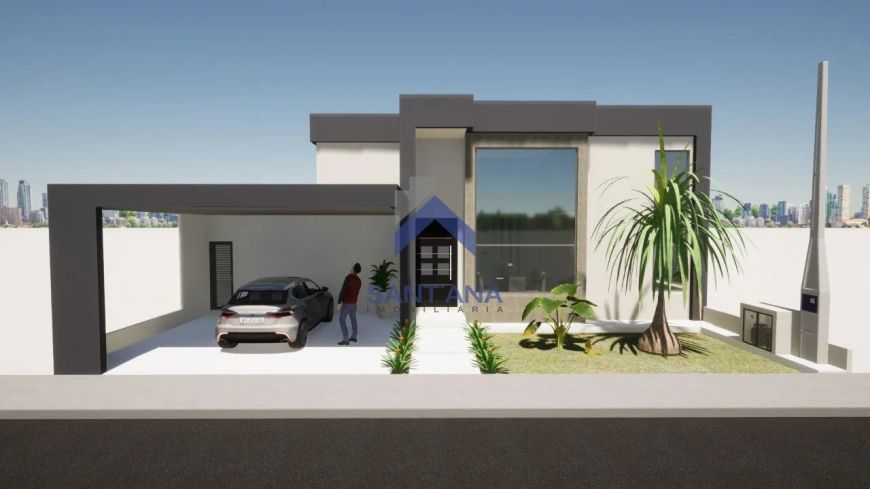 CASA EM CONSTRUÇÃO DE 200M² COM 3 DORMITÓRIOS SENDO 1 SUÍTE NO CONDOMÍNIO PARQUE ARAUCÁRIAS NO BAIRR