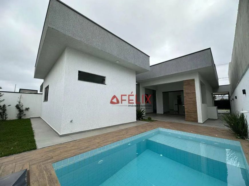 Casa nova 3 dormitórios, escritório e piscina - Vila Nossa Senhora Auxiliadora - Tremembé/SP