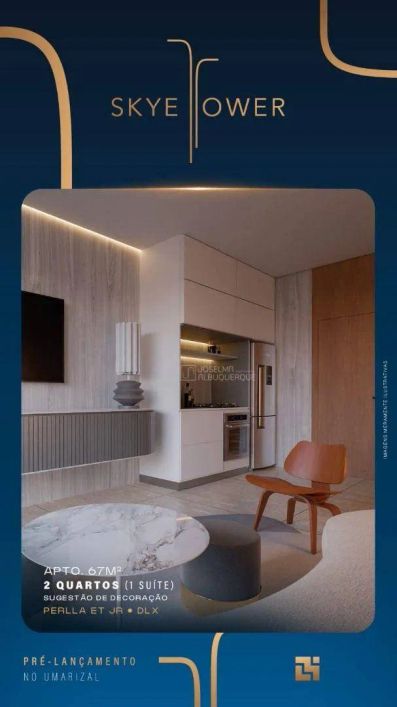 Skye Tower - Umarizal - Venda - Apartamento com 2 quartos, 67 m² por R$ 758.634 - Umarizal - Belém/P
